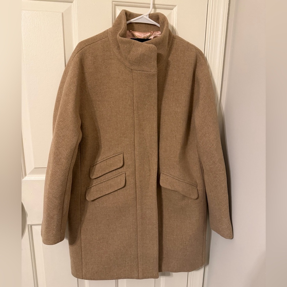 J. Crew Tan Toscana Coat